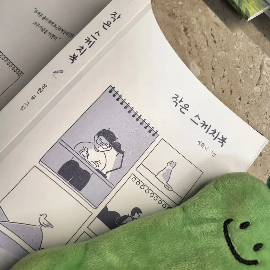 A record of reading Little Sketchbook on a rainy day