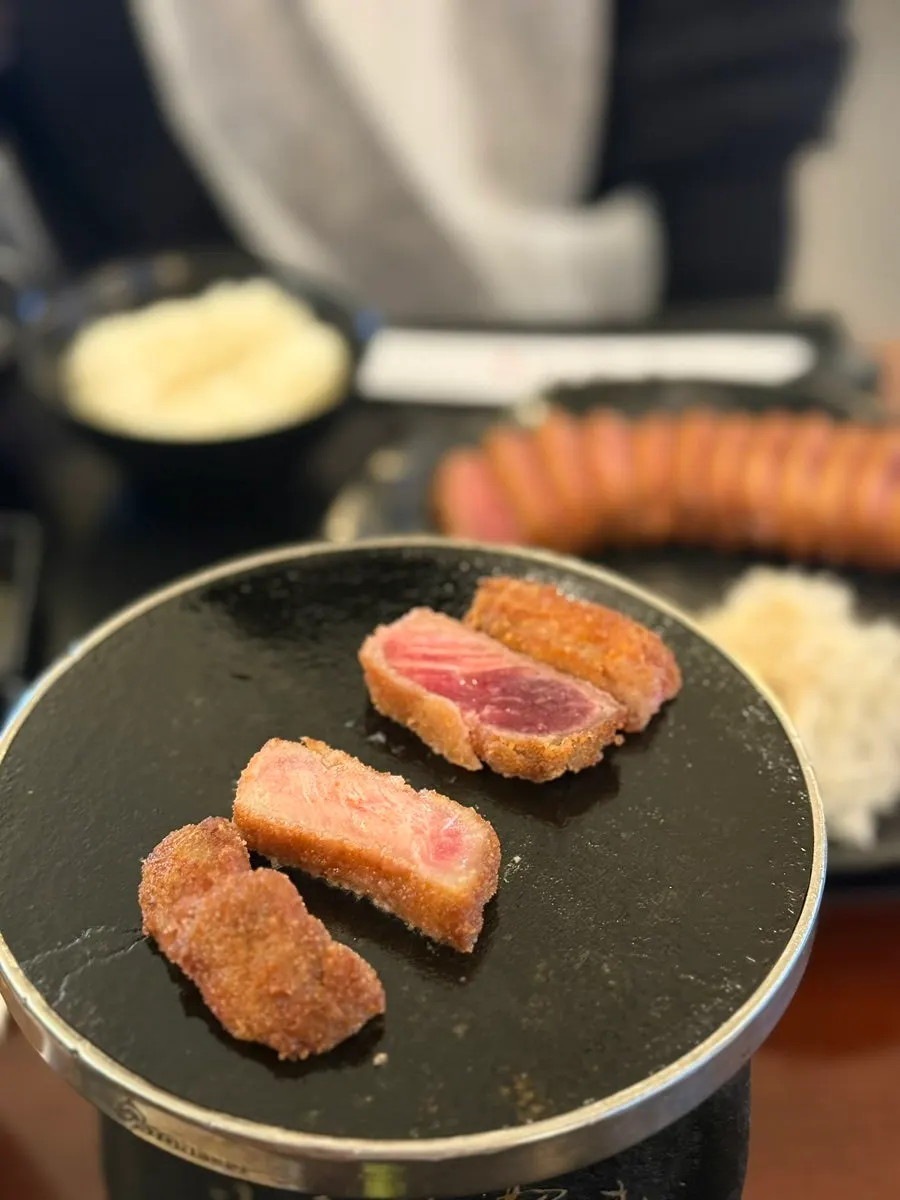 화로에서 익히는 규카츠