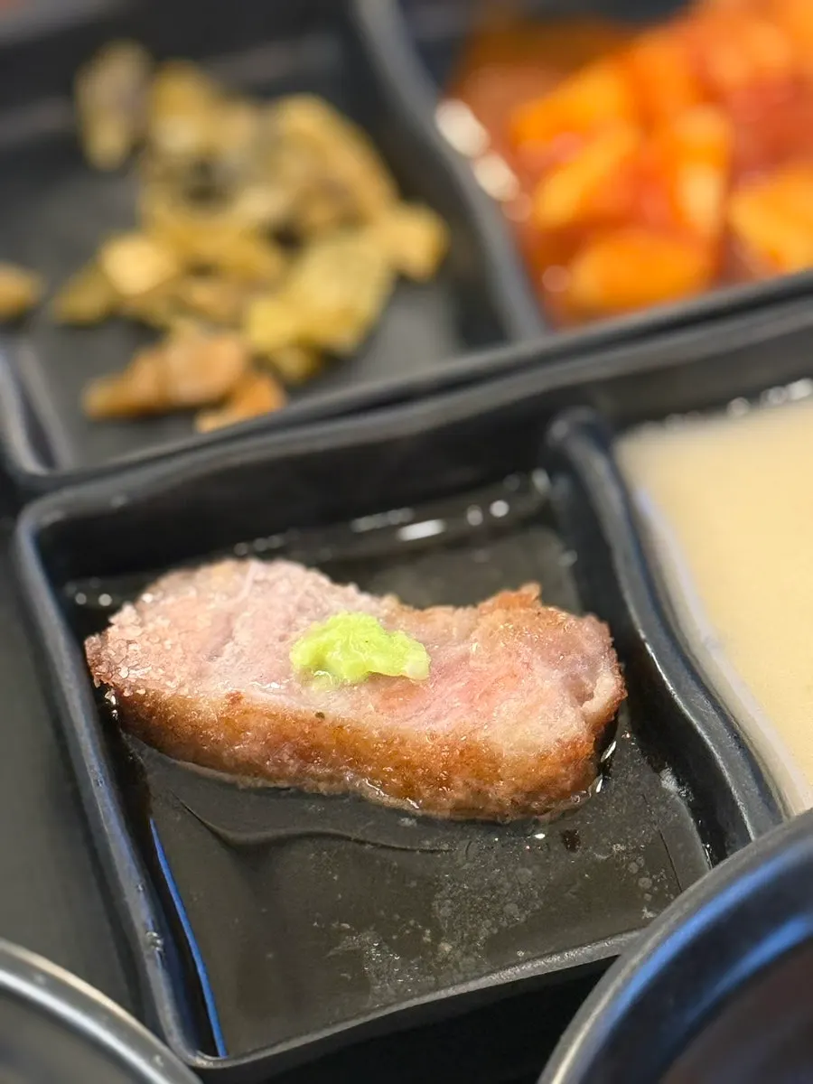 기호에 맞게 익힌 규카츠