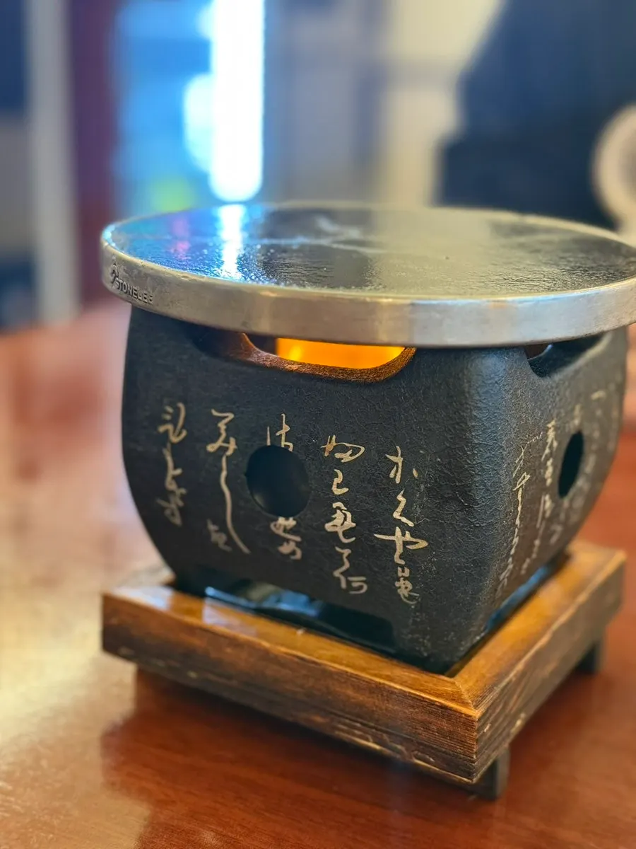 타래소스와 와사비를 곁들인 규카츠