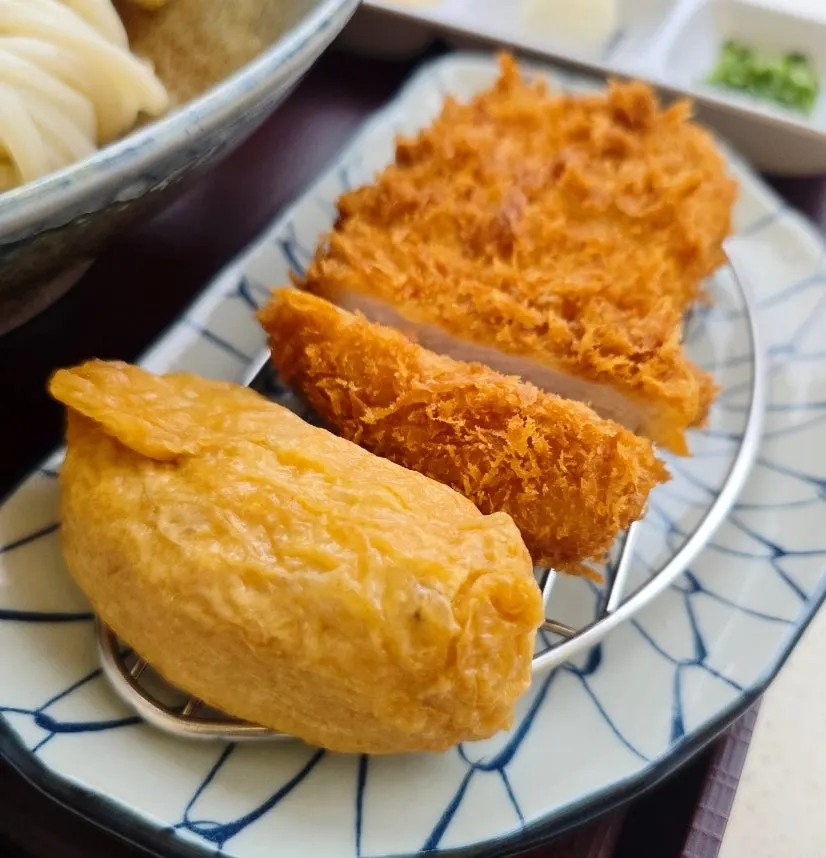 Thick pork cutlet set meal