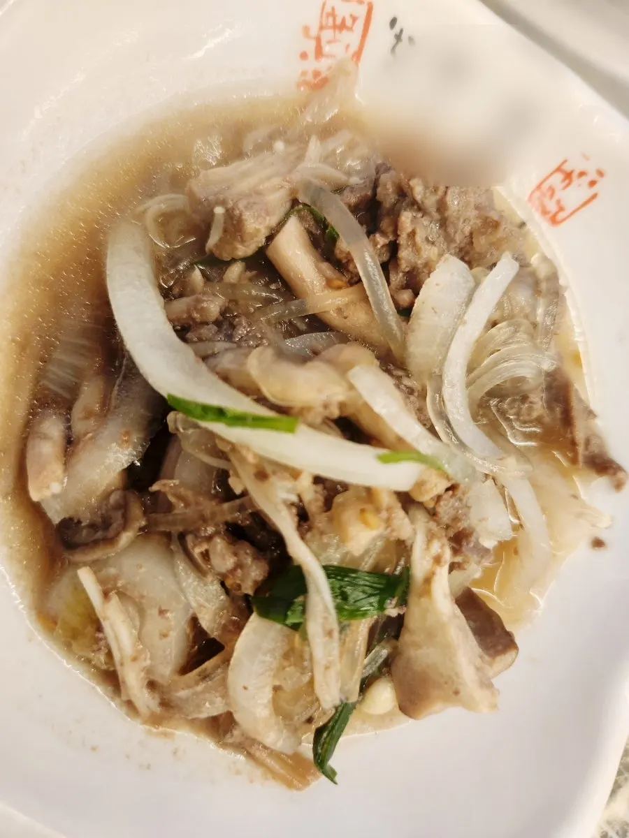 Fully cooked, tender bulgogi