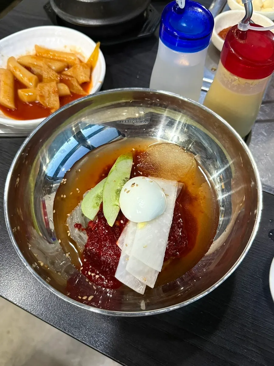 소담갈비 비빔냉면 한 그릇