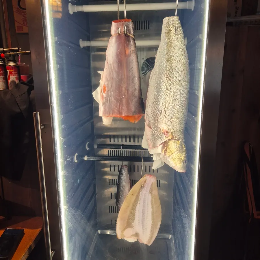 Snacks and drinks at Robadayakki Sodam Yeouido Branch