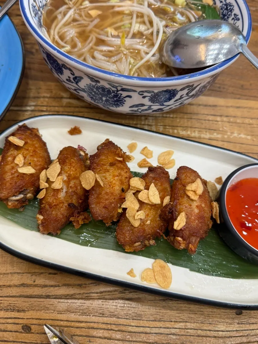 Close-up of Thai food at Soi Nana Seongsu