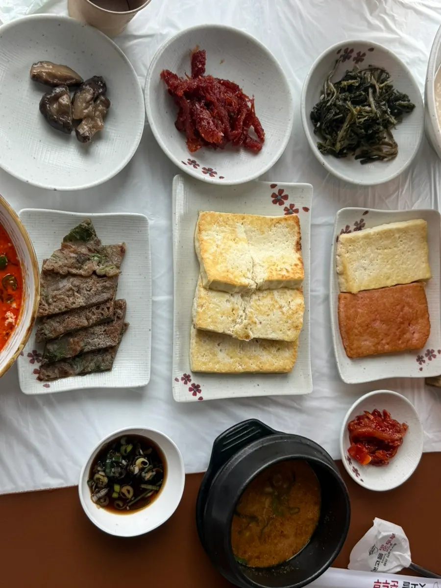 옛고을순두부 대표 메뉴 안내 사진