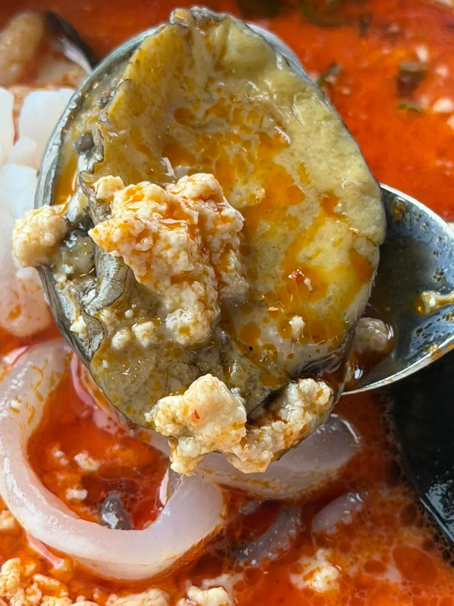 전복과 조개류를 넣은 전복짬뽕순두부