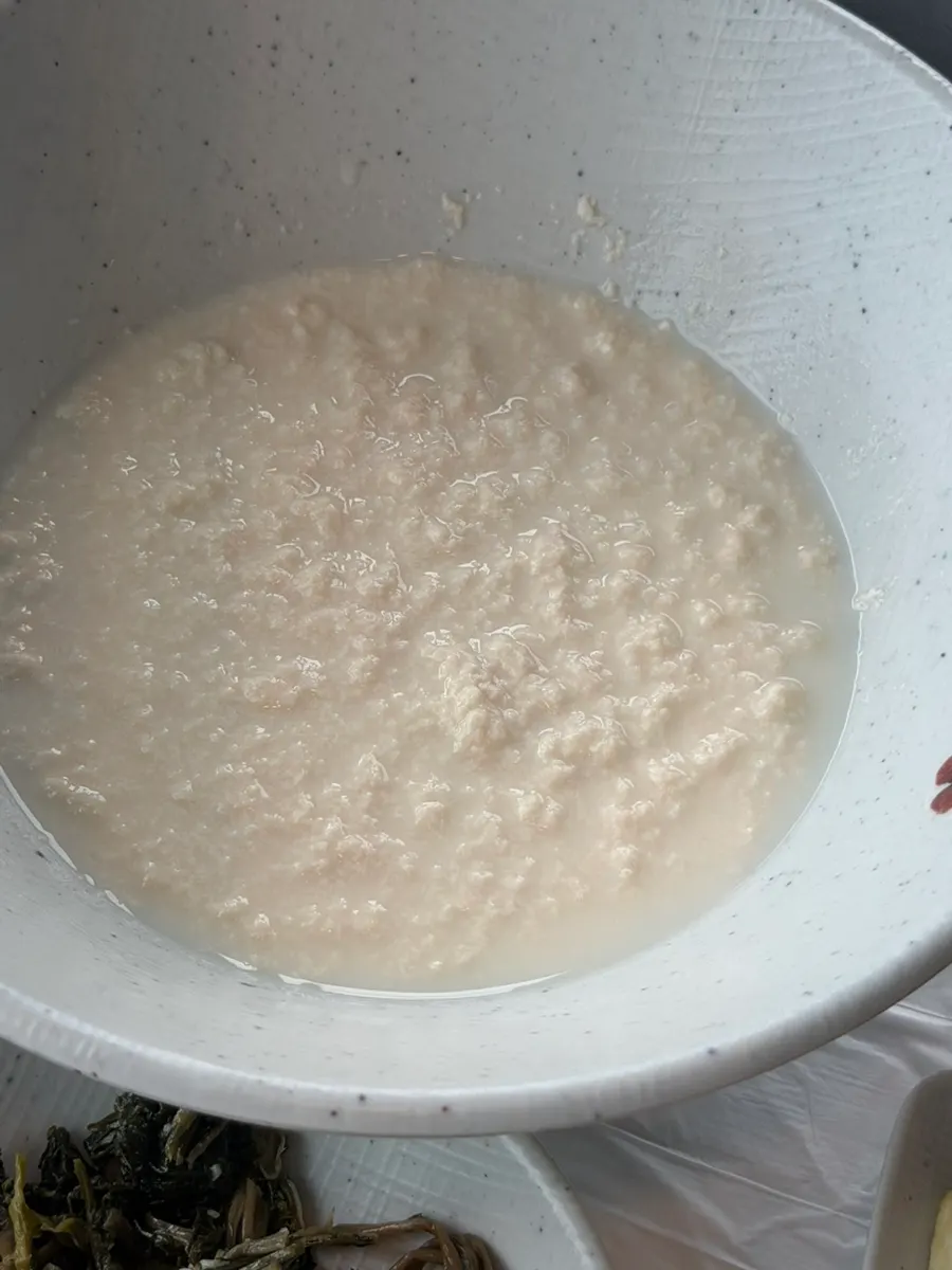 전복짬뽕순두부를 먹은 식사 사진