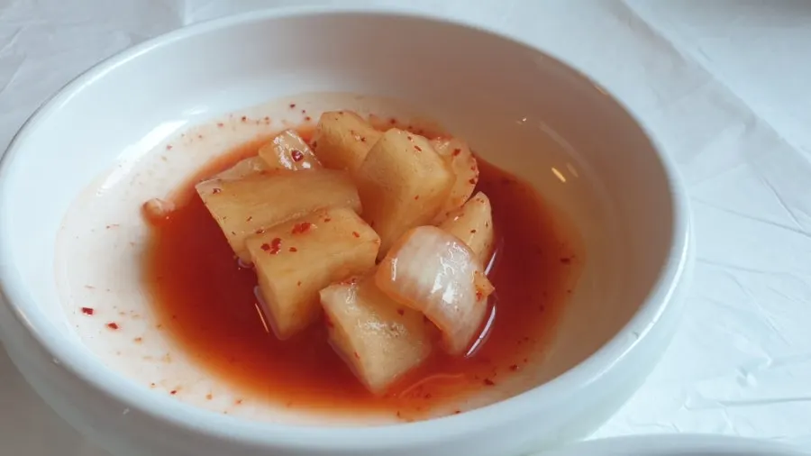 Jeotgal side dish with southern Korean home-cooked flavor