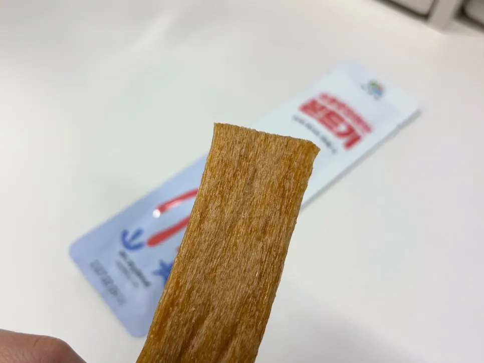 쫀쫀한 식감의 쫀드기 클로즈업