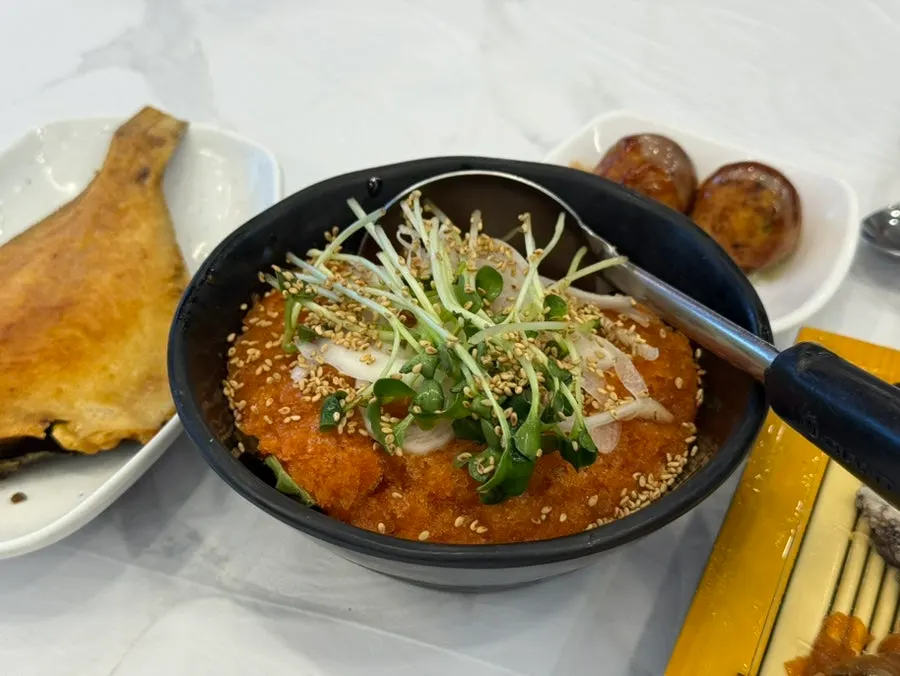 가자미구이와 타코야끼, 초밥