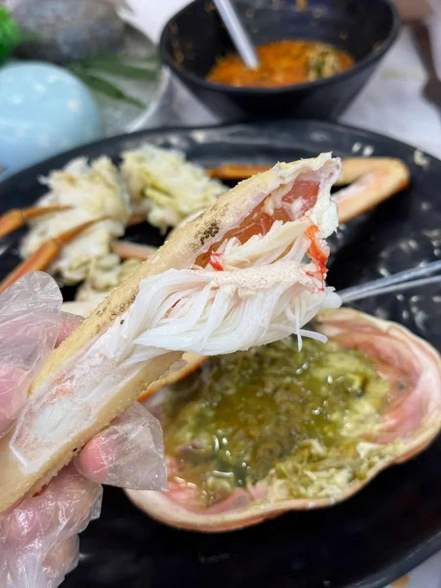 박달대게 집게다리 밑부분 게살