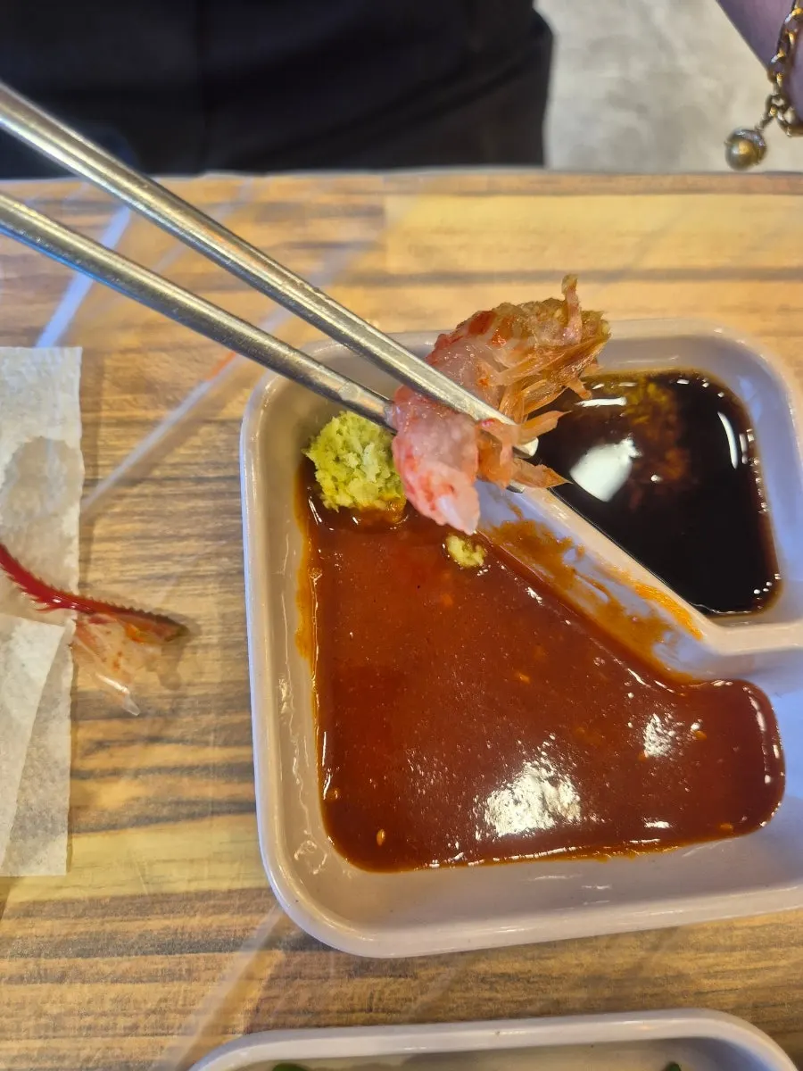 Peeled Dokdo shrimp