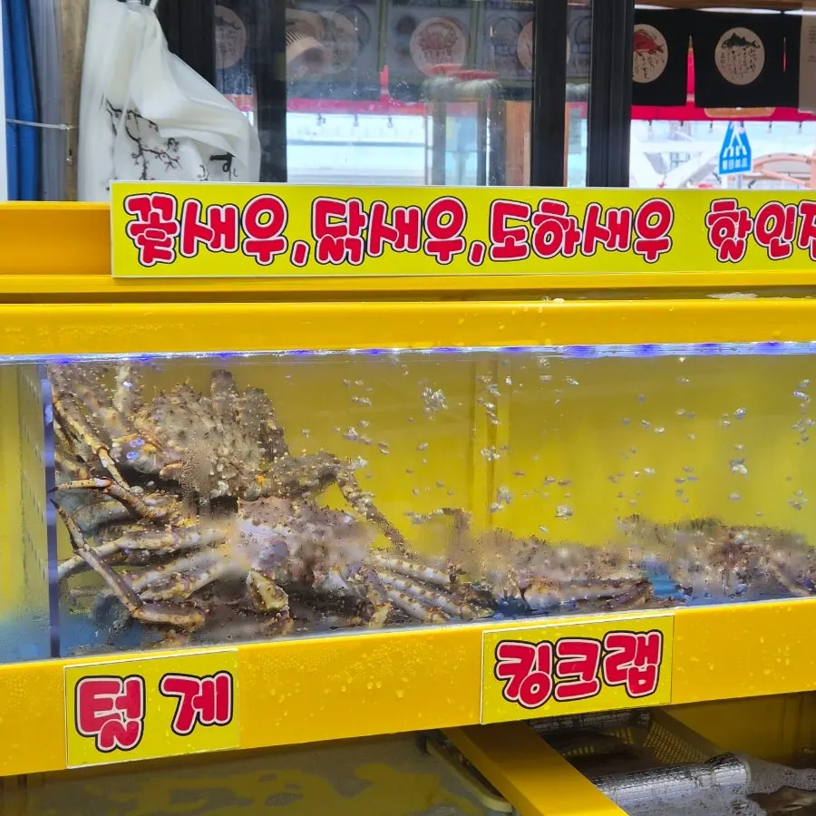 대포항수산시장 매장 안내