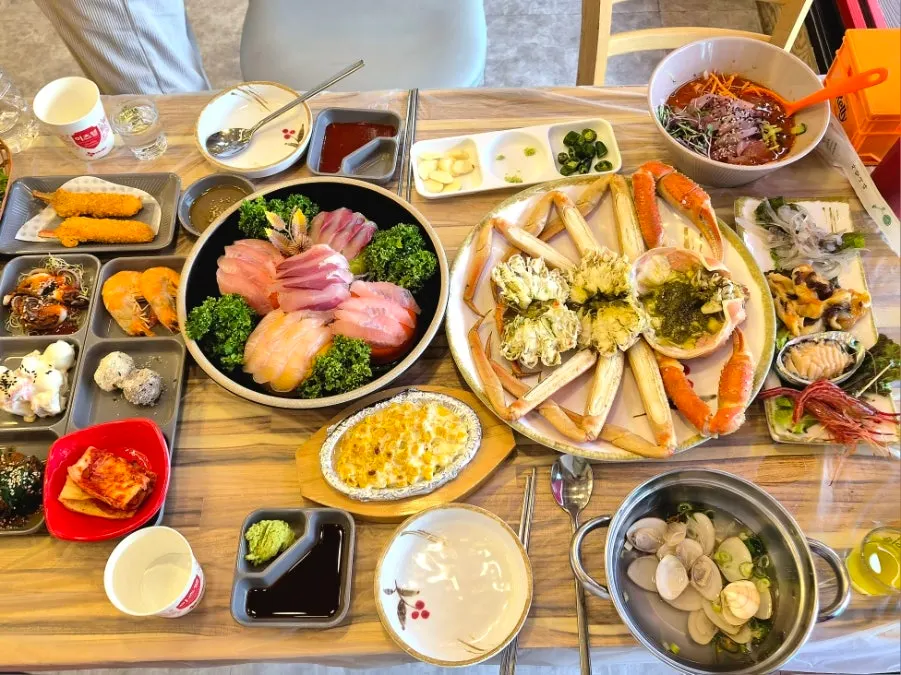 대게 다리와 살