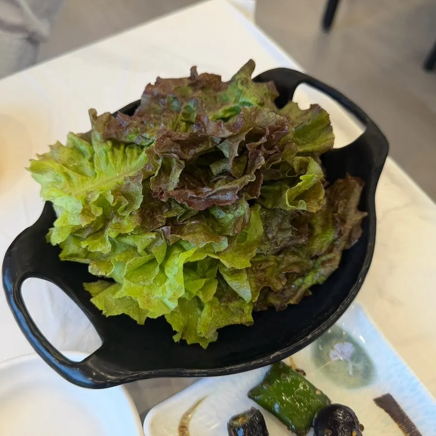 Bracken fern and acorn jelly side dishes