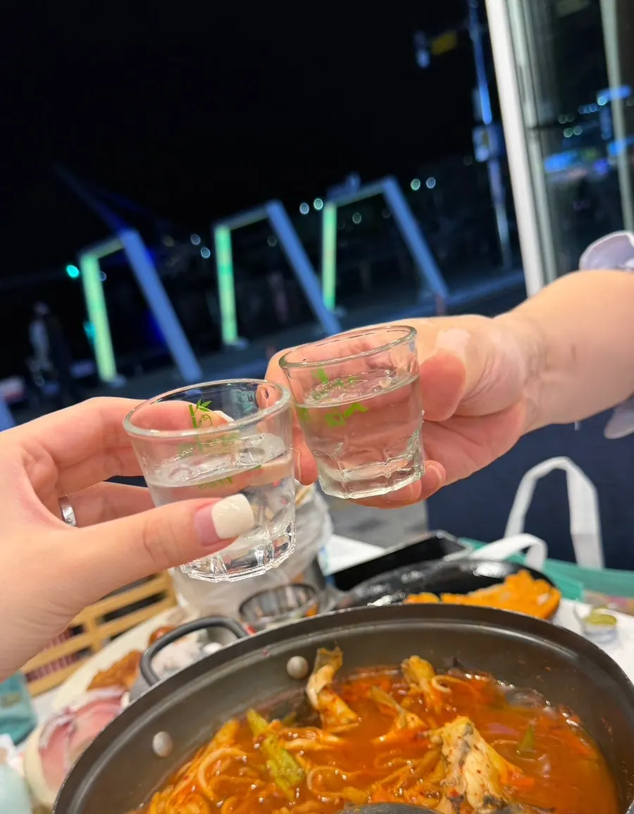 Spicy stew served to finish the course