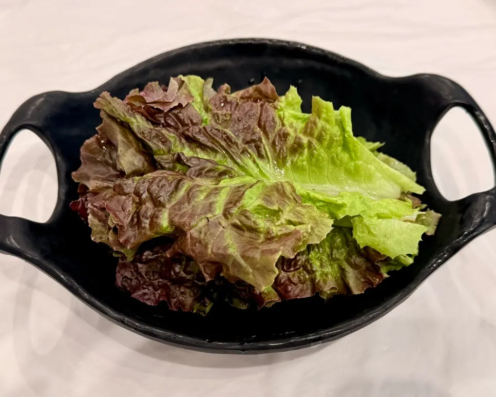 코스로 나온 김치전