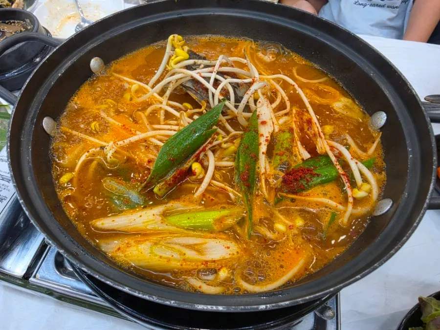ซุปเผ็ดถั่วงอกรสสดชื่น
