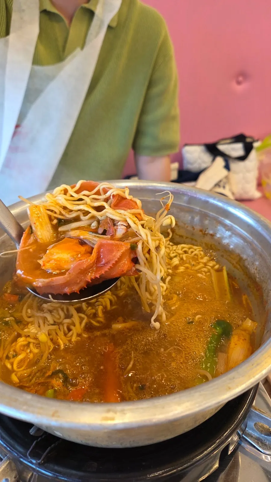 게딱지 밥 한 숟갈