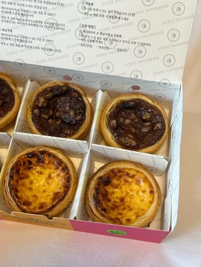Cream cheese egg tart