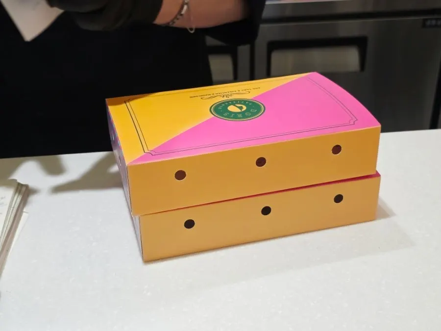 Dessert packaging as a Sokcho souvenir gift