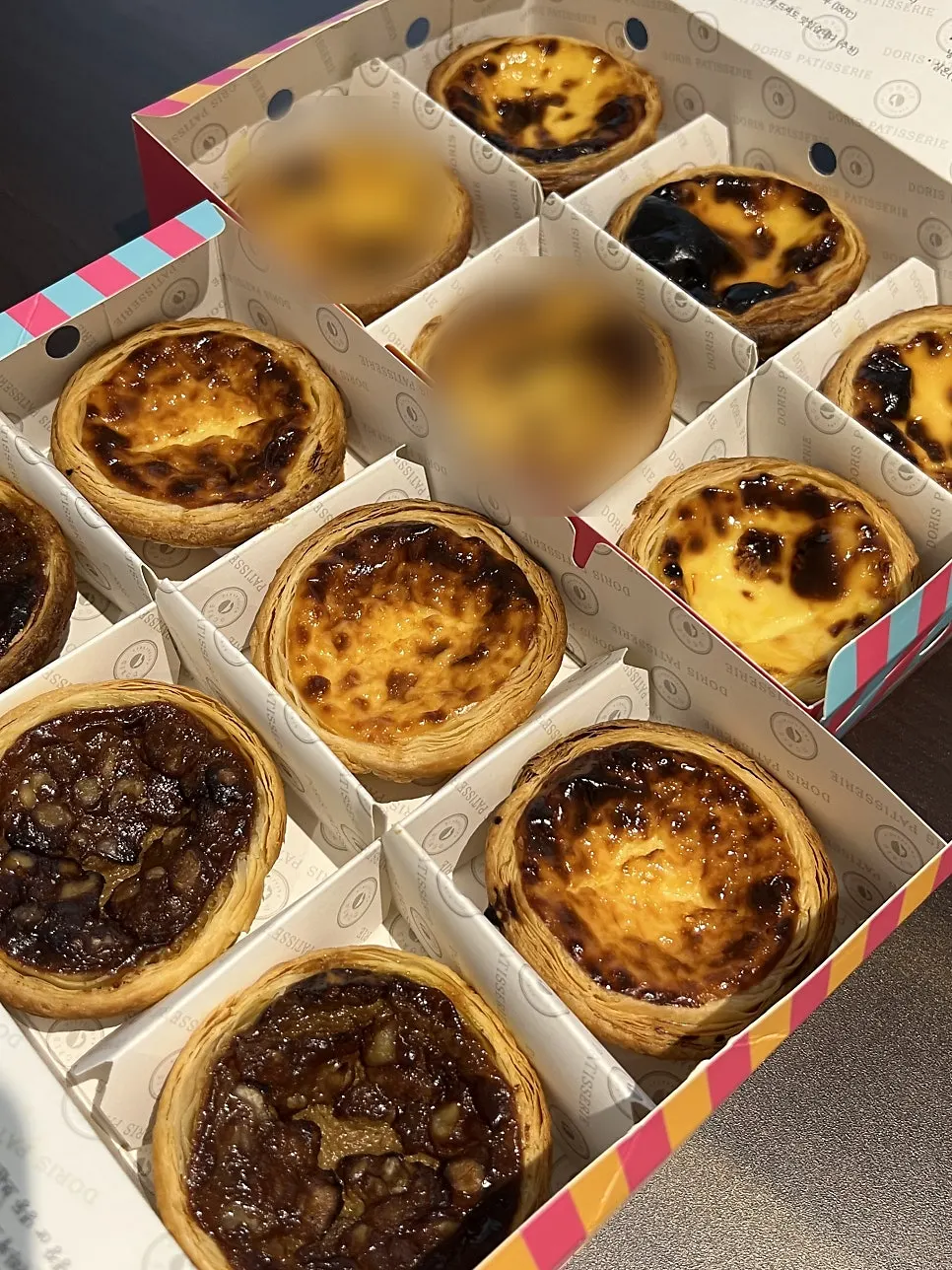 Doris Patisserie packaging box, good for gifting