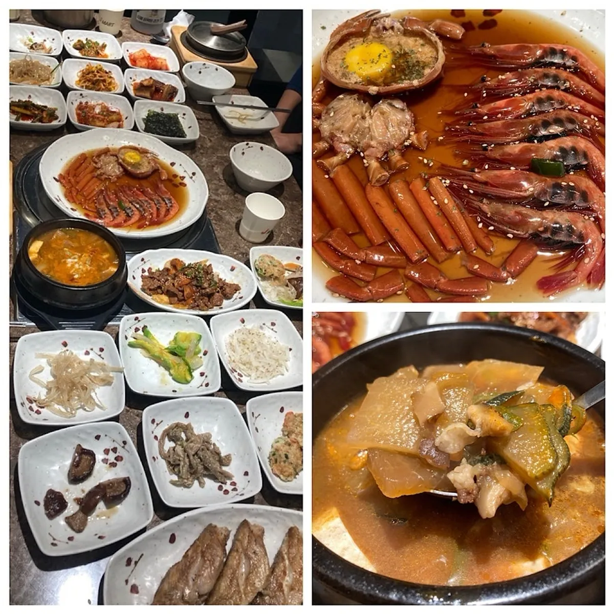 Signature Korean set meal at Jin Seiromushi