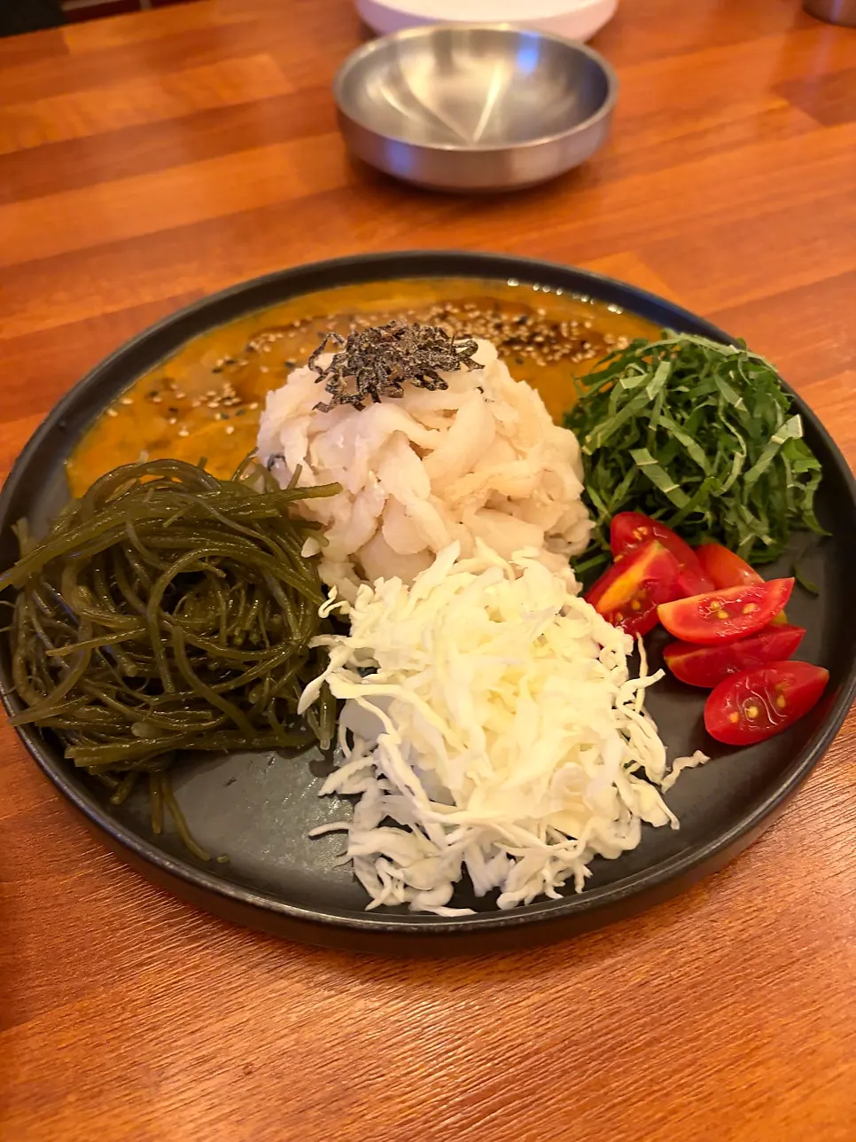 Flatfish makhoe paired with konowada