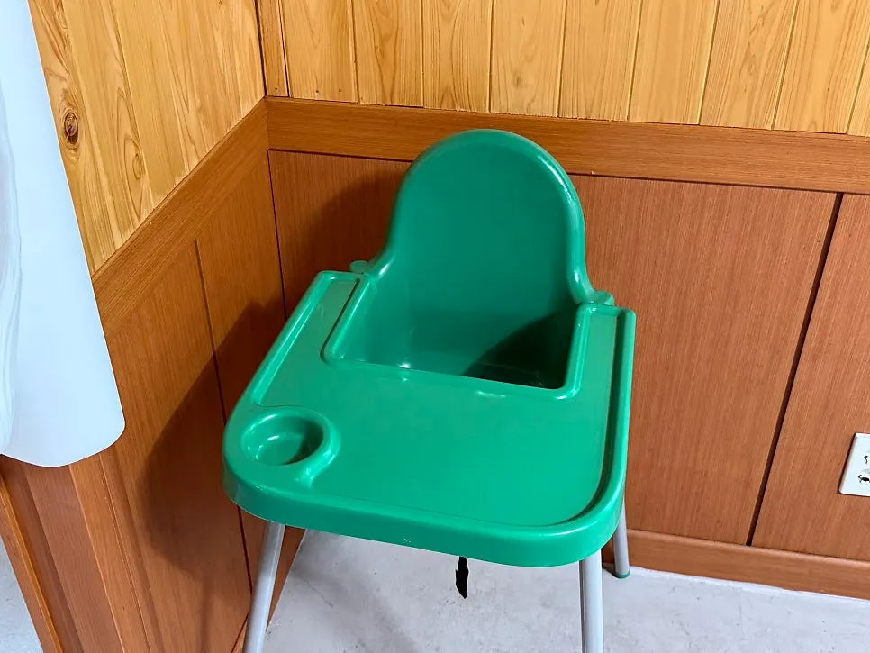 Baby chair provided at Gwandongjip