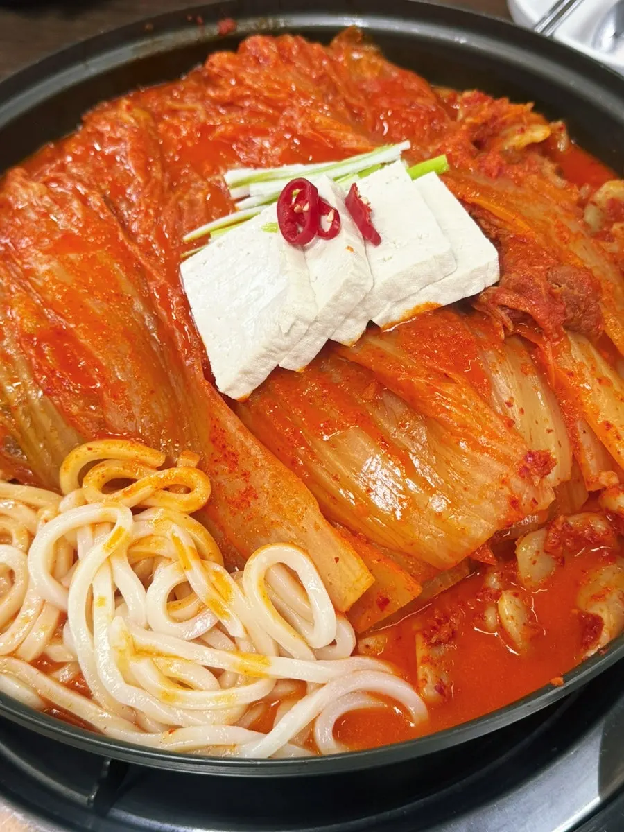 Generous Korean meal
