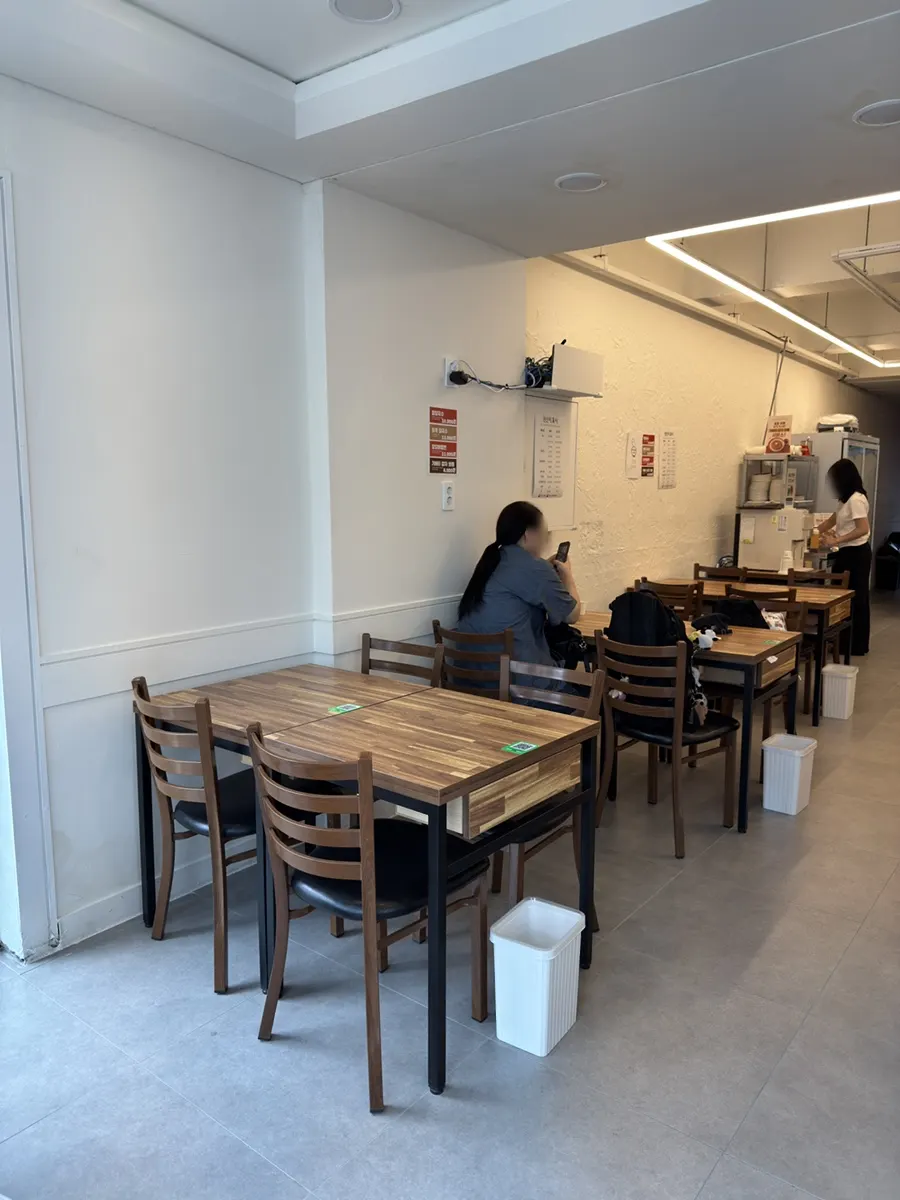 해풍 장칼국수 매장 주변 풍경