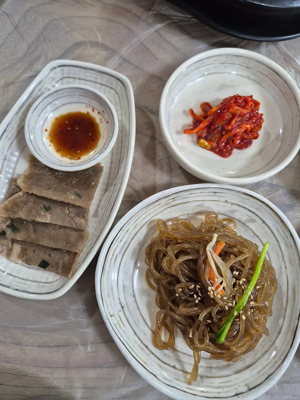 짬뽕순두부와 불고기백반 2인 한상