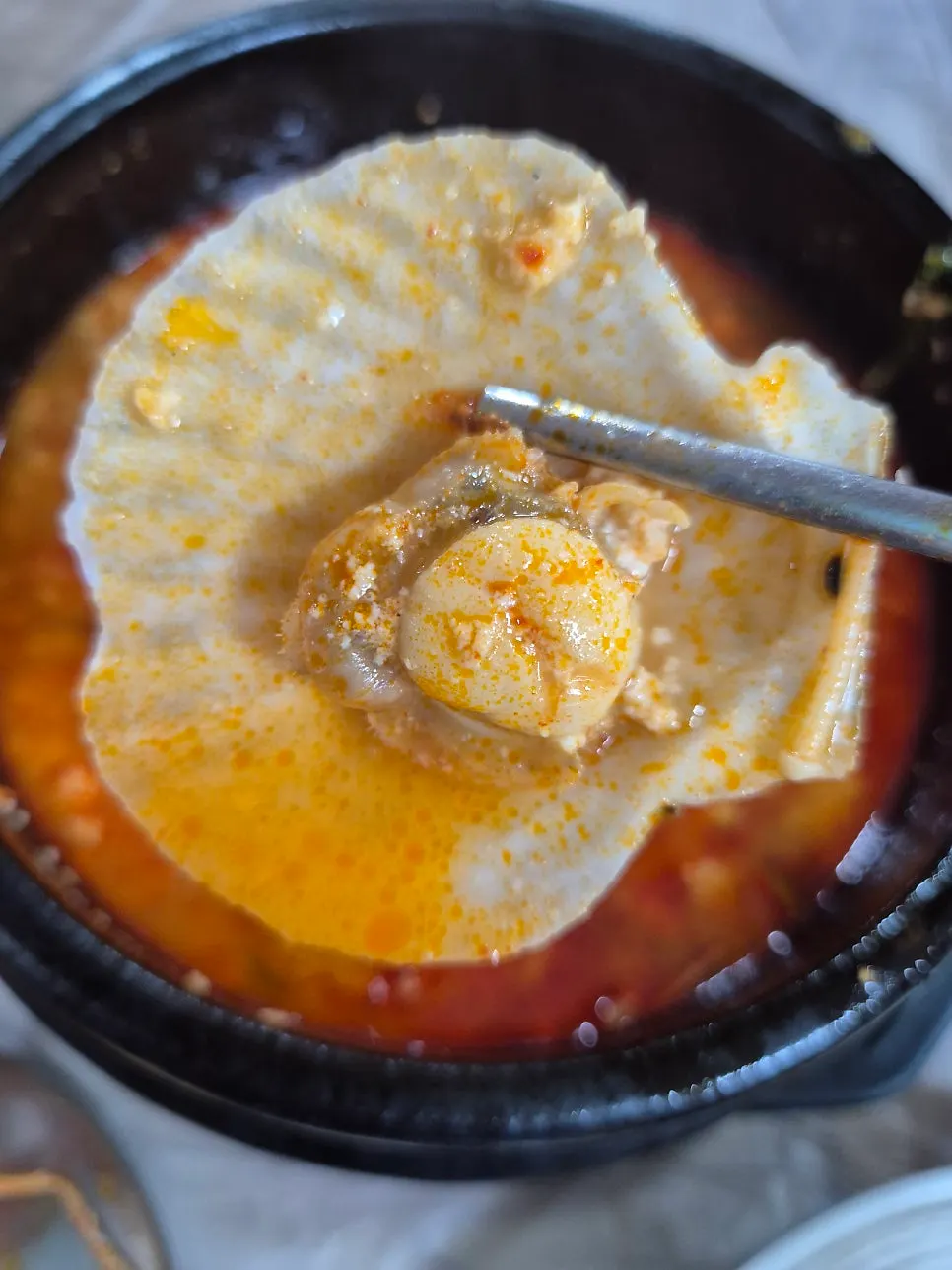 불향이 도는 얼큰한 짬뽕순두부 한 숟갈