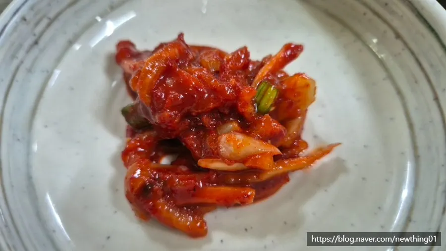 Generous spread of Korean banchan at Jinsol Halmeoni Sundubu
