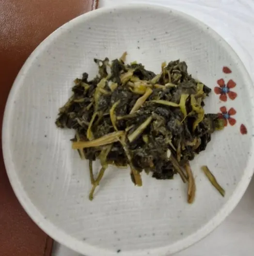 옛고을순두부 기본 반찬 접시