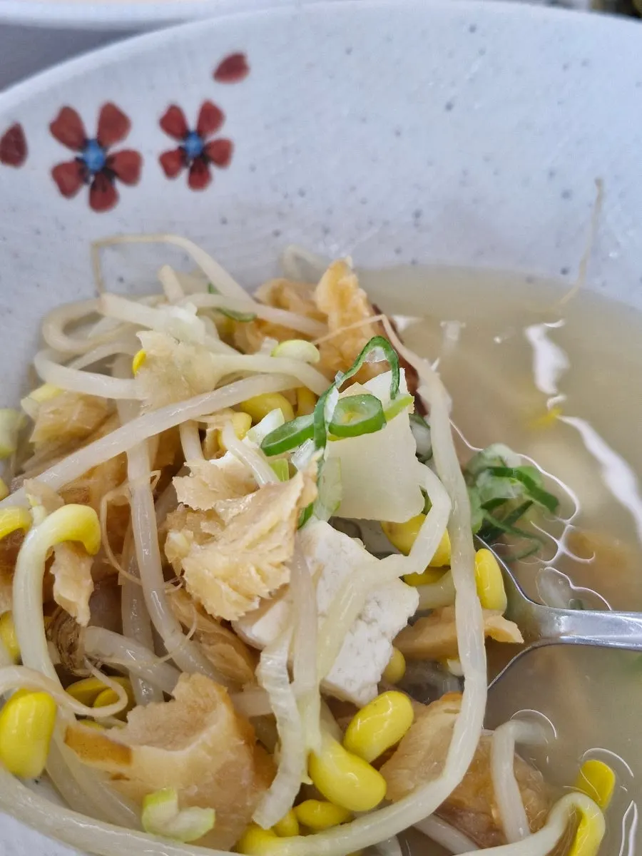 부드러운 초당순두부 한 그릇