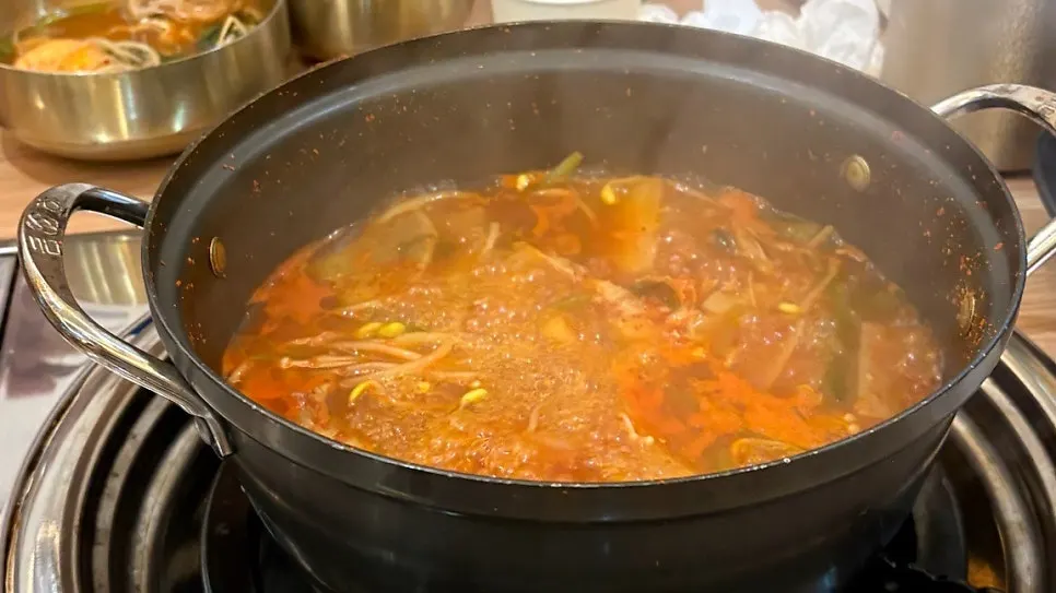 Meal photo from Sokcho Halmae Dongtae-tang near Pyeongtaek Jije Station