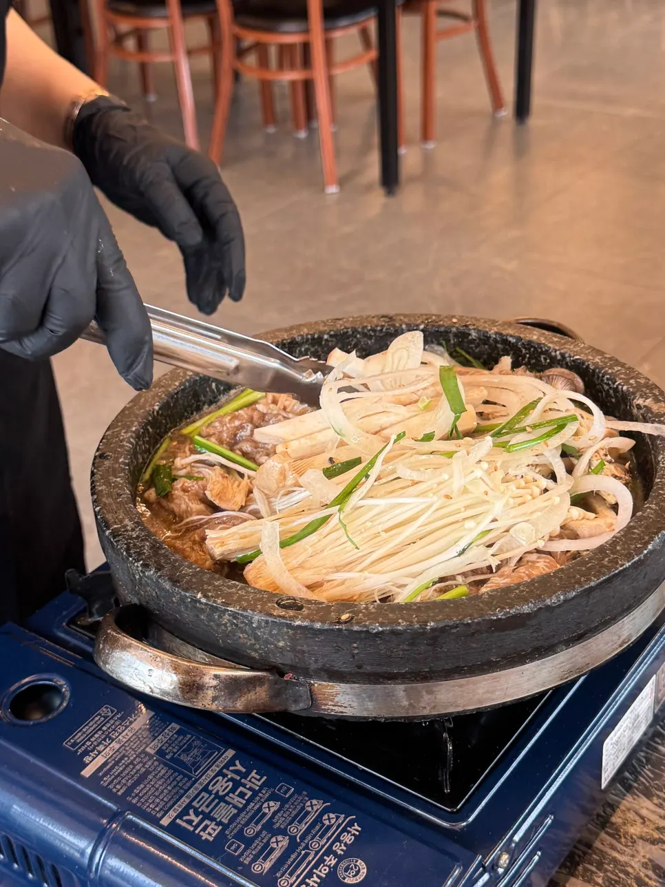 먹기 좋은 크기로 잘라준 한우불고기