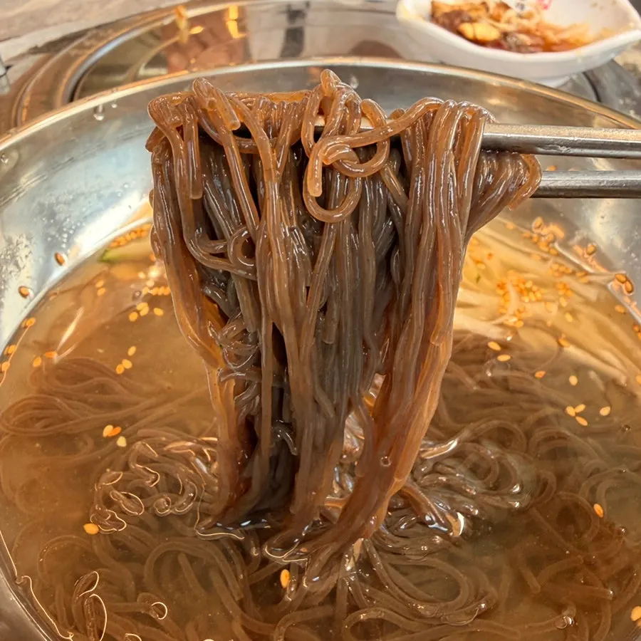 쫀득한 면발의 소야촌338 물냉면