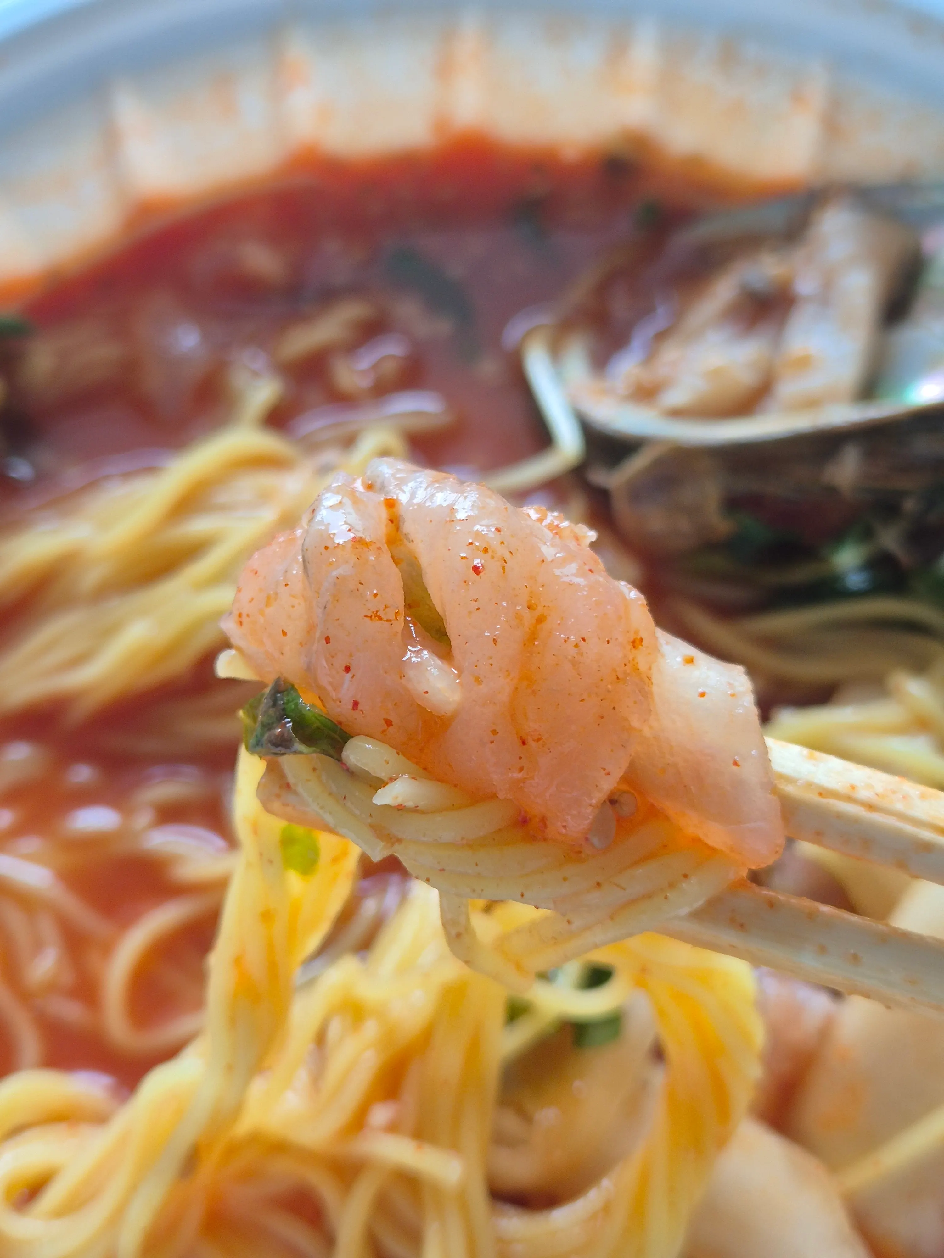 Hoega's Sokcho mulhoe with abalone and sea squirt