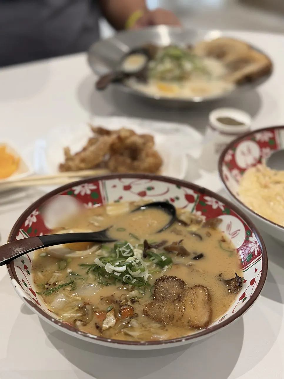 가라아게와 함께 주문한 생맥주
