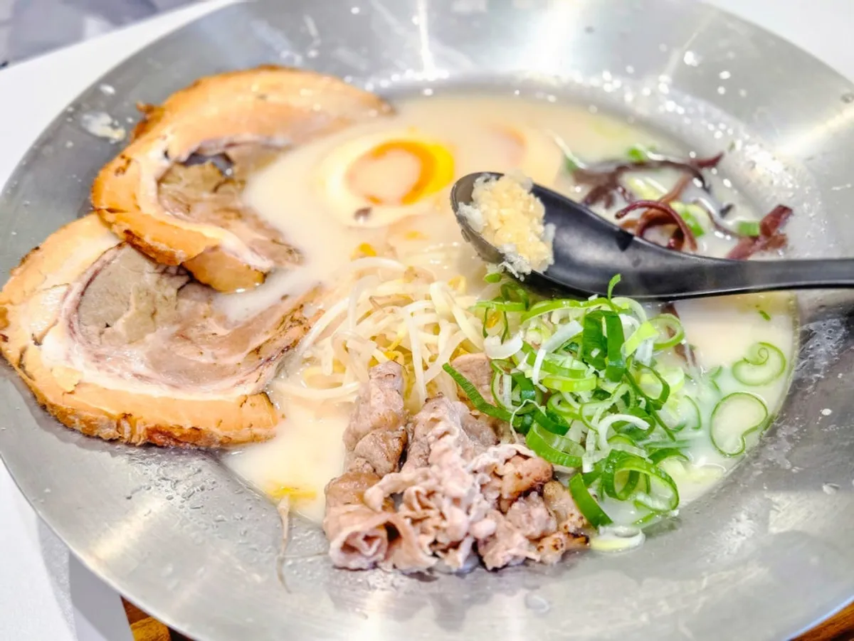 Special Tonkotsu Ramen at Ichiba Ramen