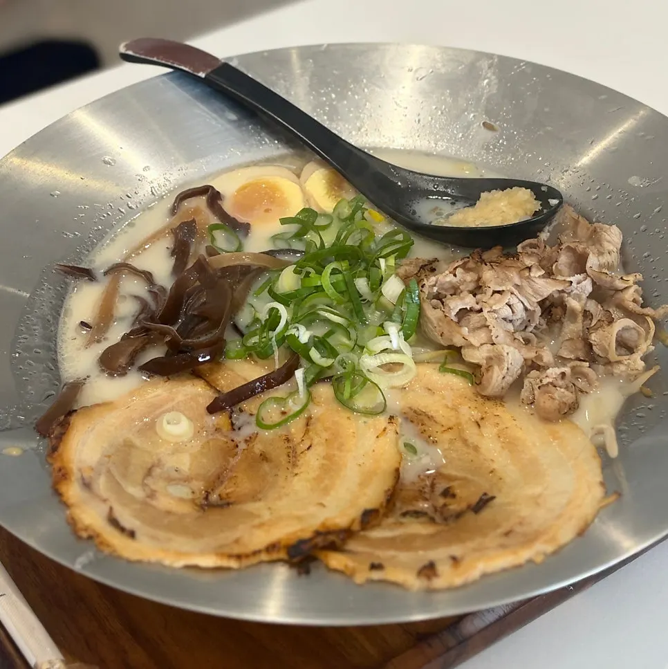 Close-up of Special Tonkotsu Ramen