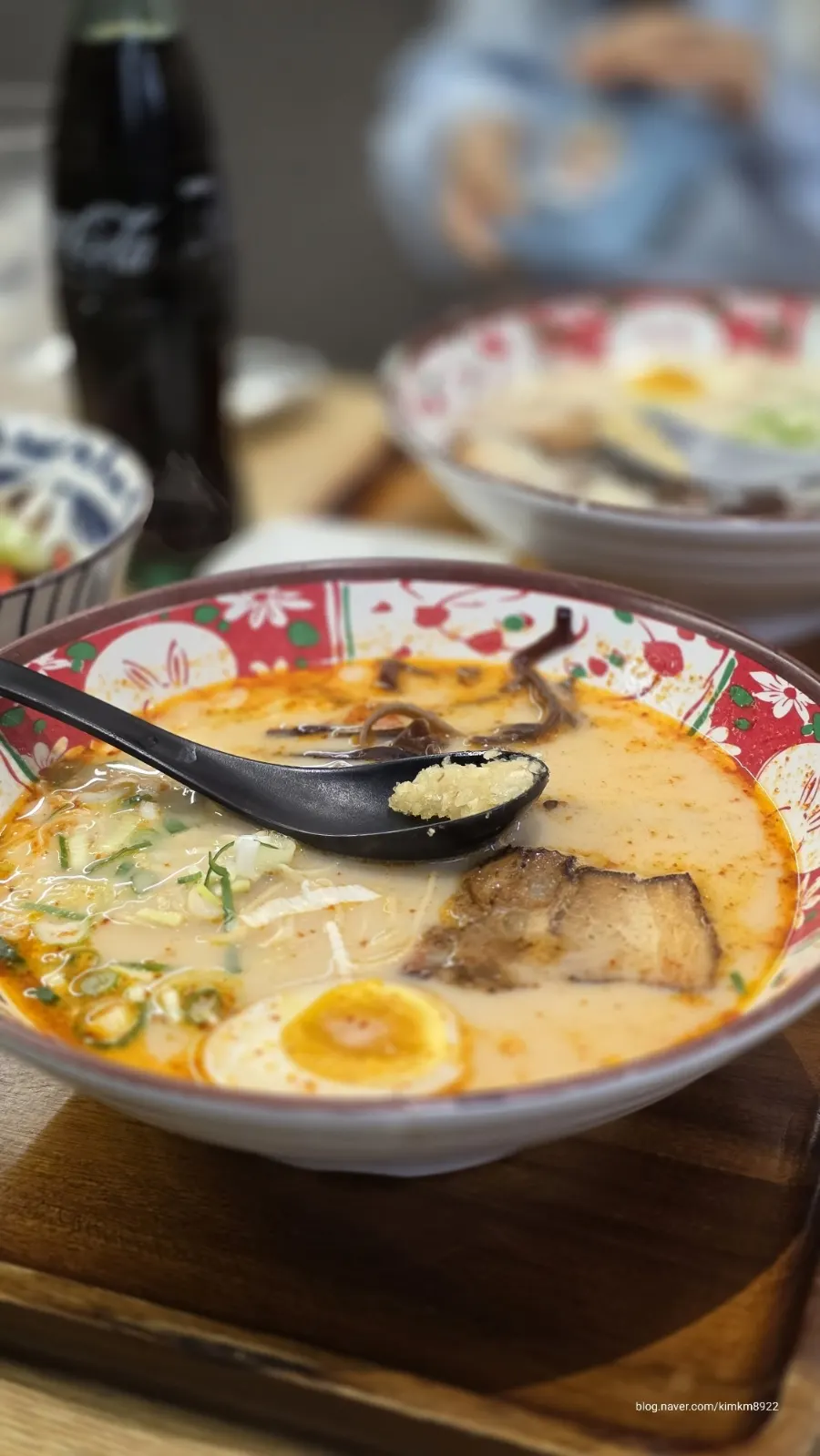 이찌바라멘 매운 카라이라멘 한 그릇