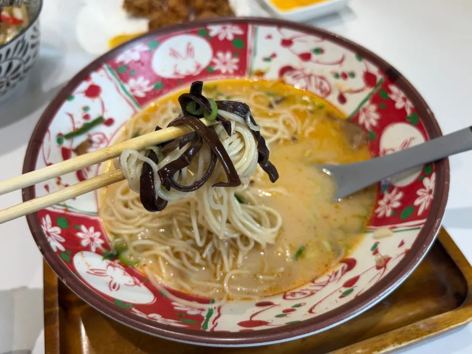 Crispy fried gara-age at Ichiba Ramen