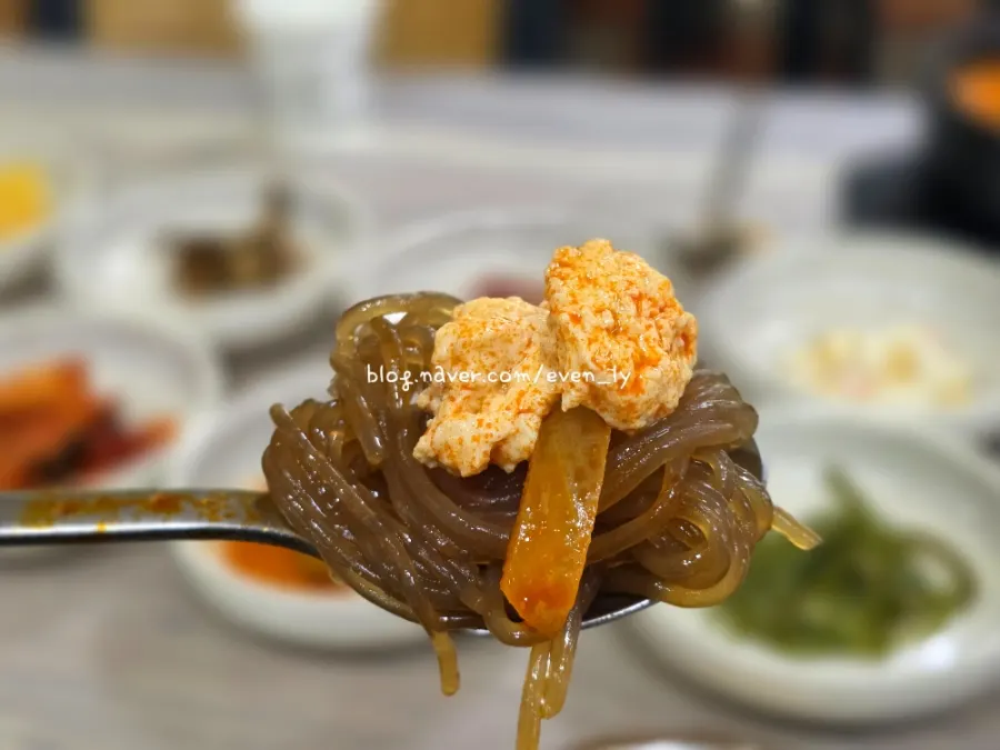 Buckwheat jeonbyeong and sundubu