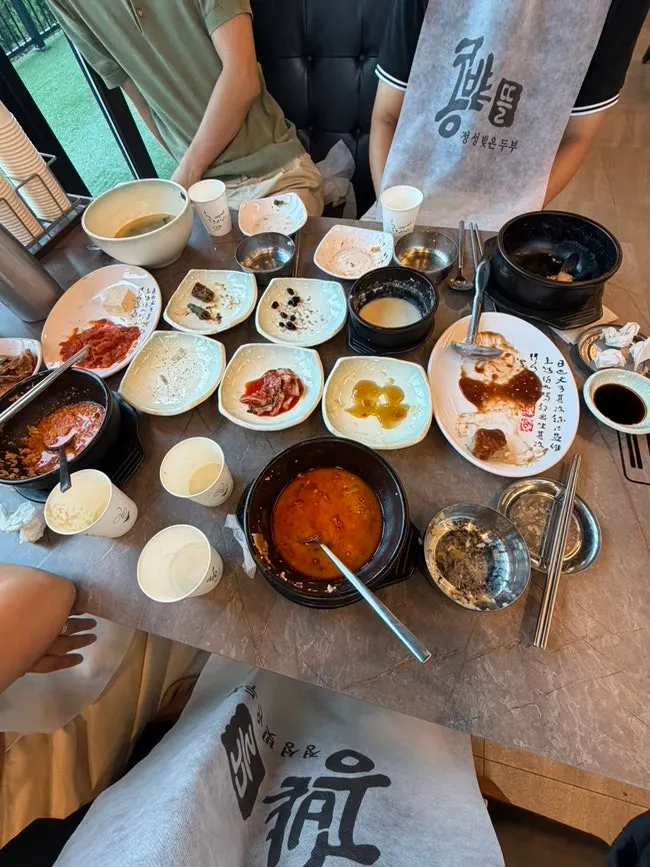 순두부와 해물을 떠올린 짬뽕순두부