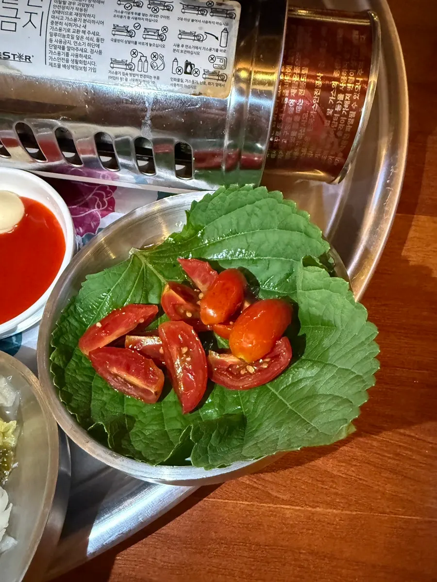 메인 선택 통두부 두루치기