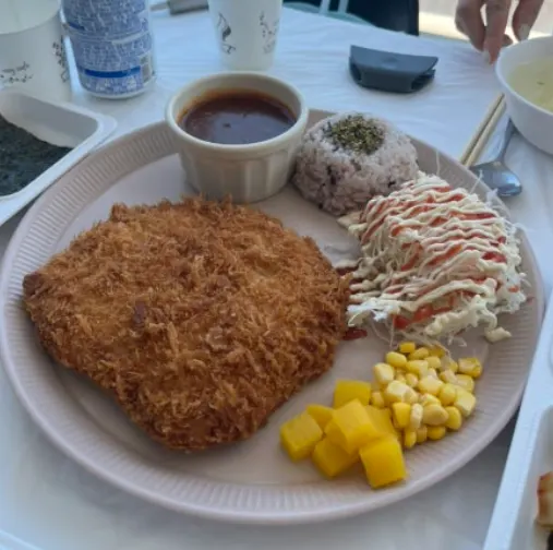 Pork cutlet menu at Deungdae Gotgan